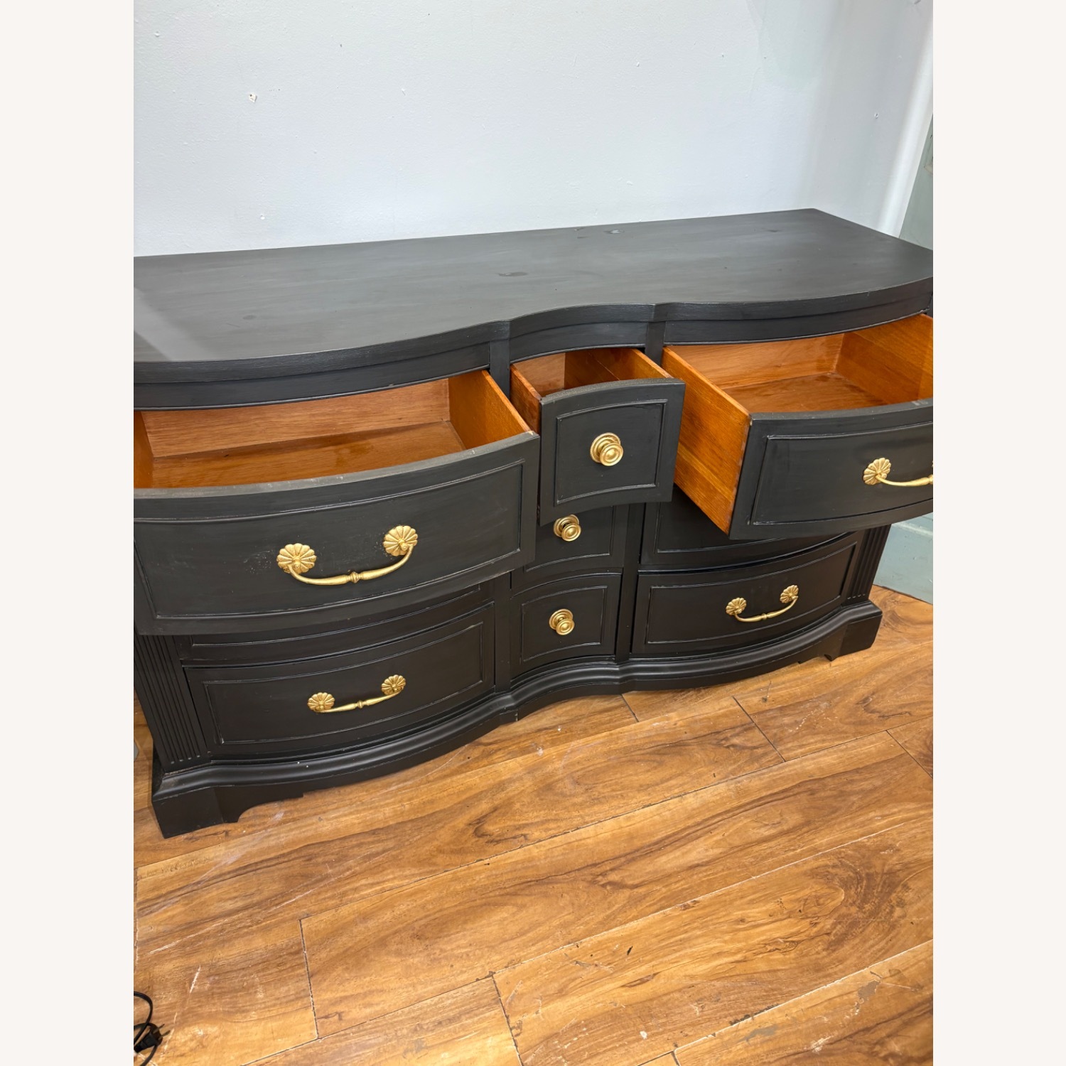 A-America, Inc. Black Wood Dresser - image-5