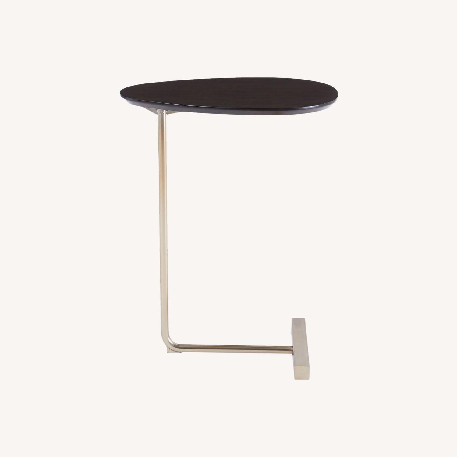 West Elm Black Side Table - image-0