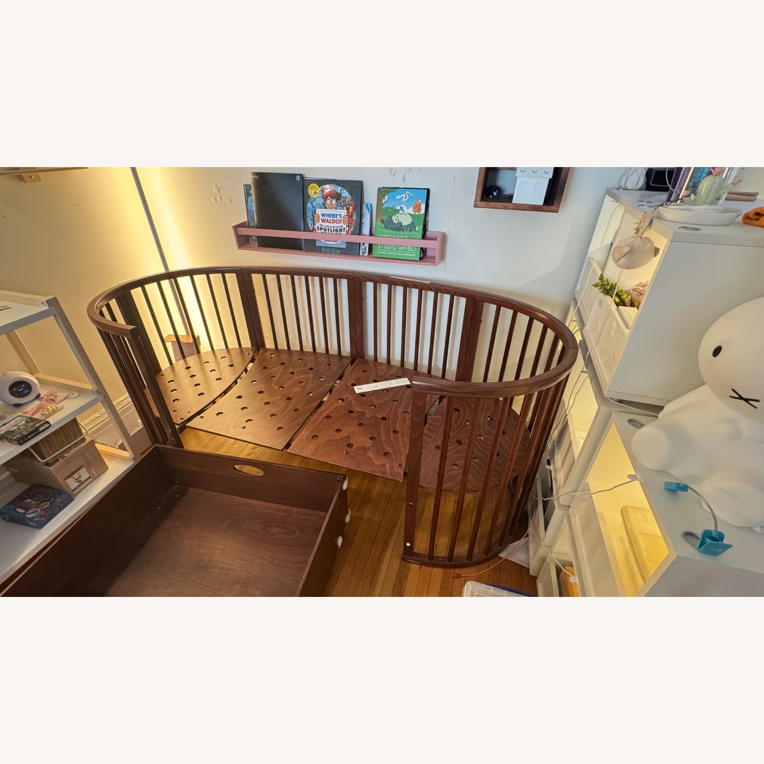 Stokke Sleepi Crib V2 w Extension Underbed Drawer - image-13