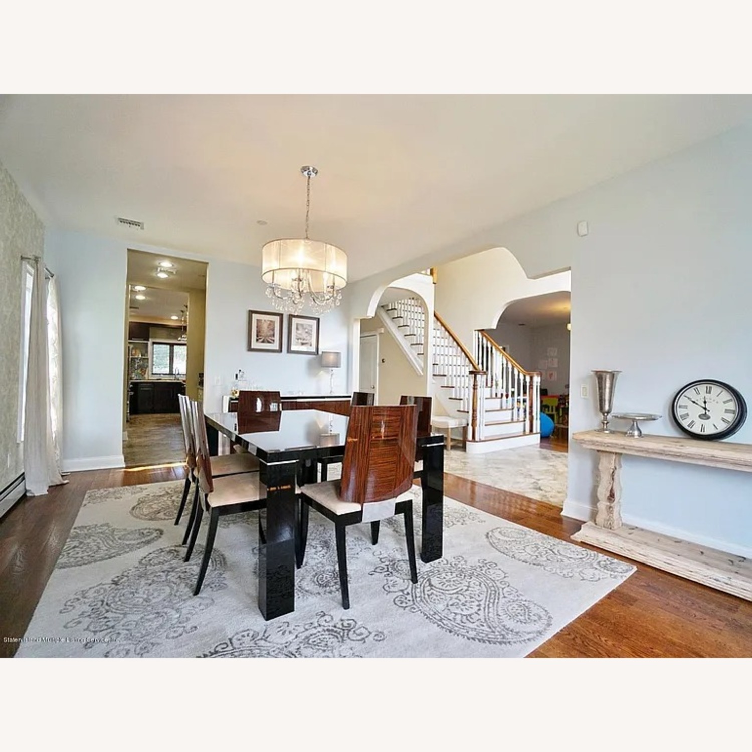 Italian Dining Furniture 116" With Six Chairs - image-2