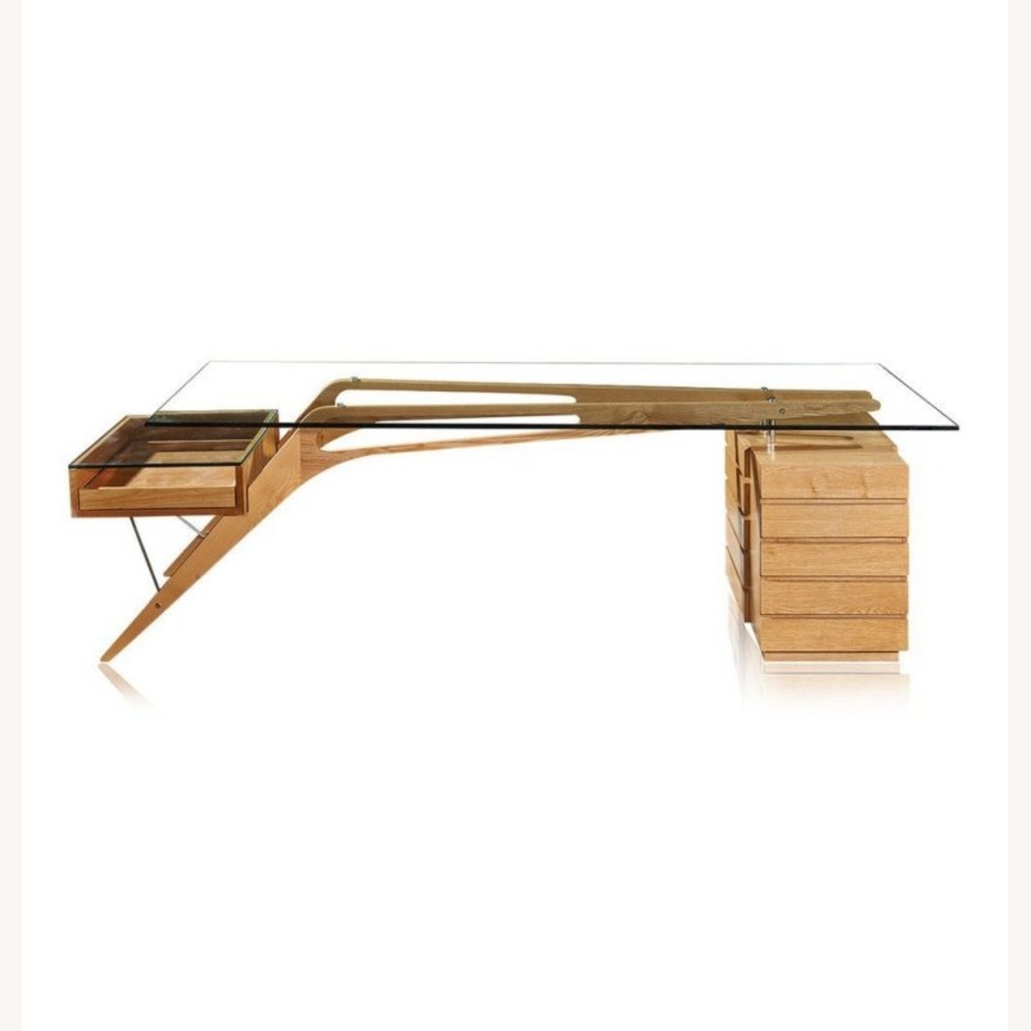 1949 Protractor Desk – Natural Ash - image-0