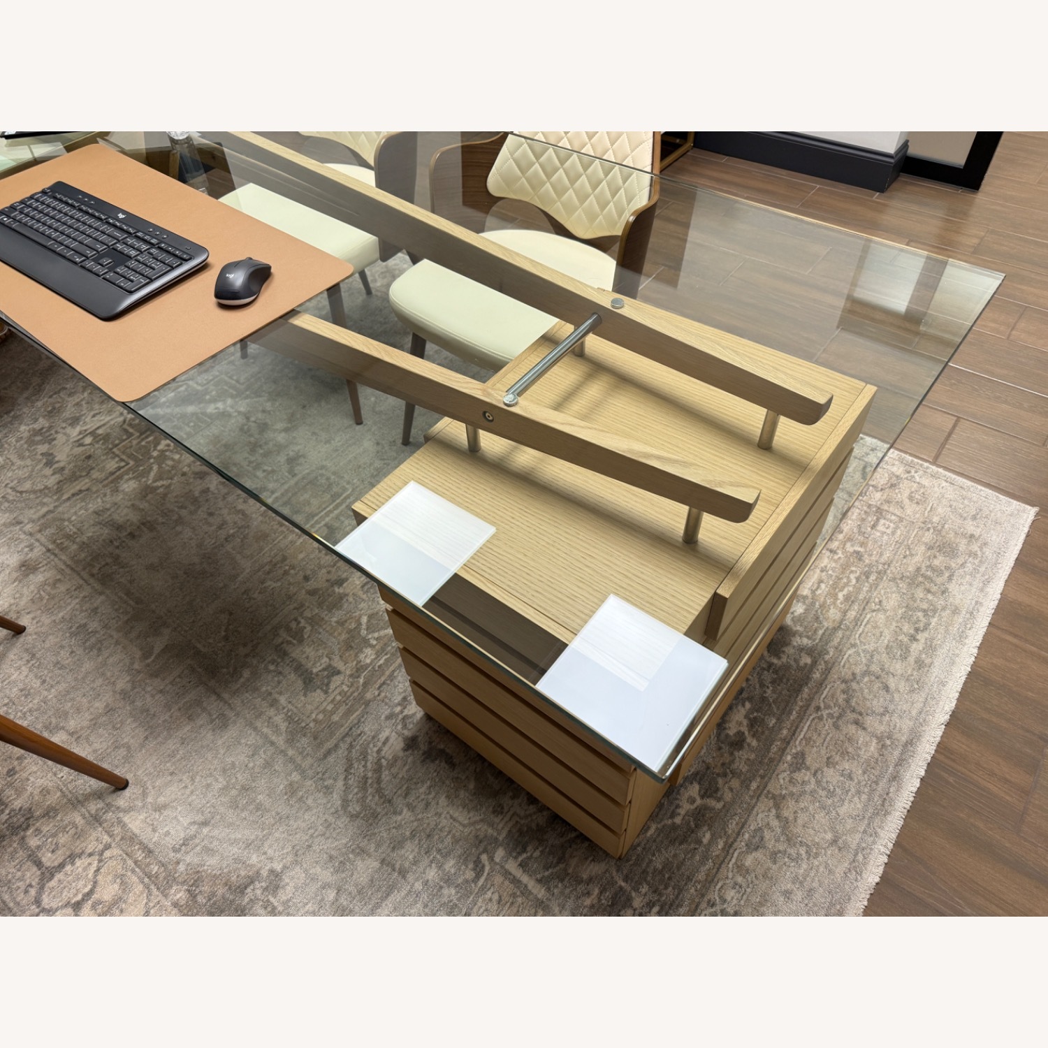 1949 Protractor Desk – Natural Ash - image-2