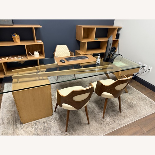 Used 1949 Protractor Desk – Natural Ash for sale on AptDeco