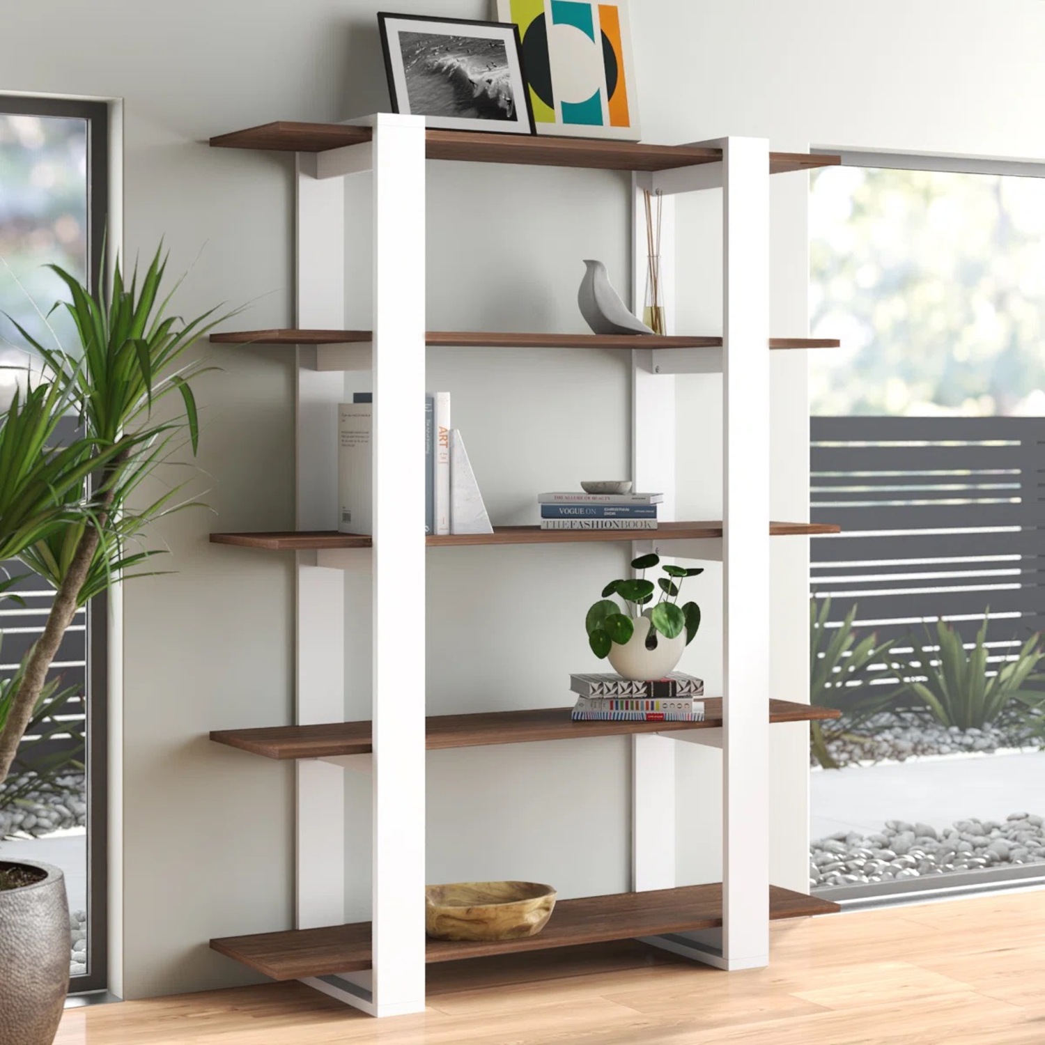 Wayfair Etagere Bookshelf - image-1
