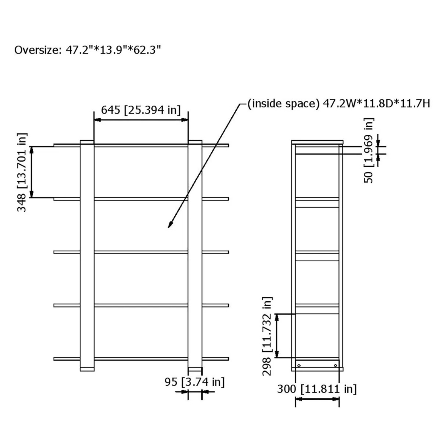 Wayfair Etagere Bookshelf - image-4
