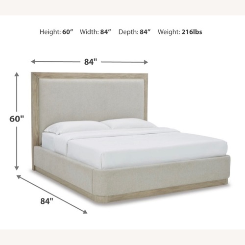 Used Ashley Furniture Hennington Queen Bed for sale on AptDeco