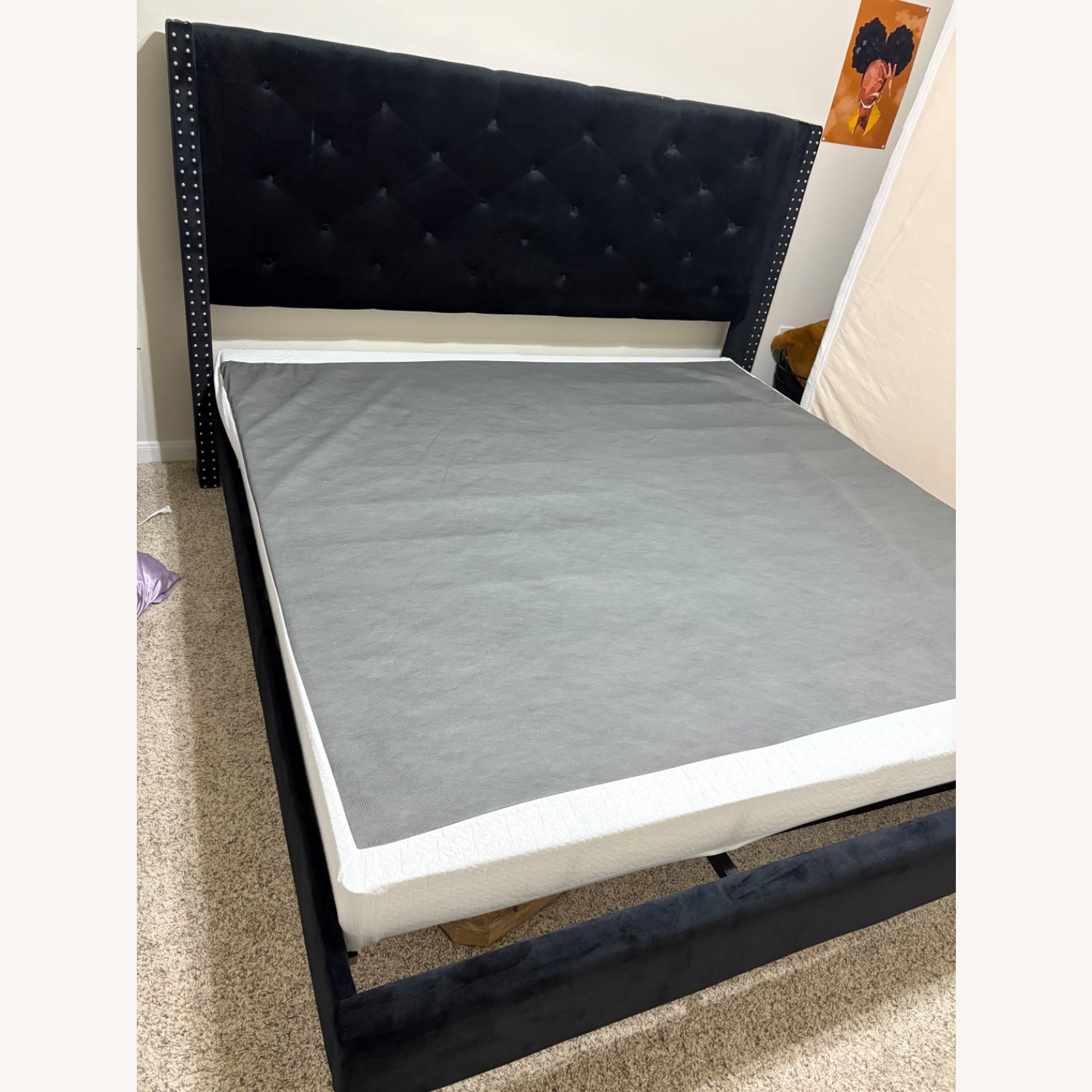Wayfair King Sized Bed Frame - image-1