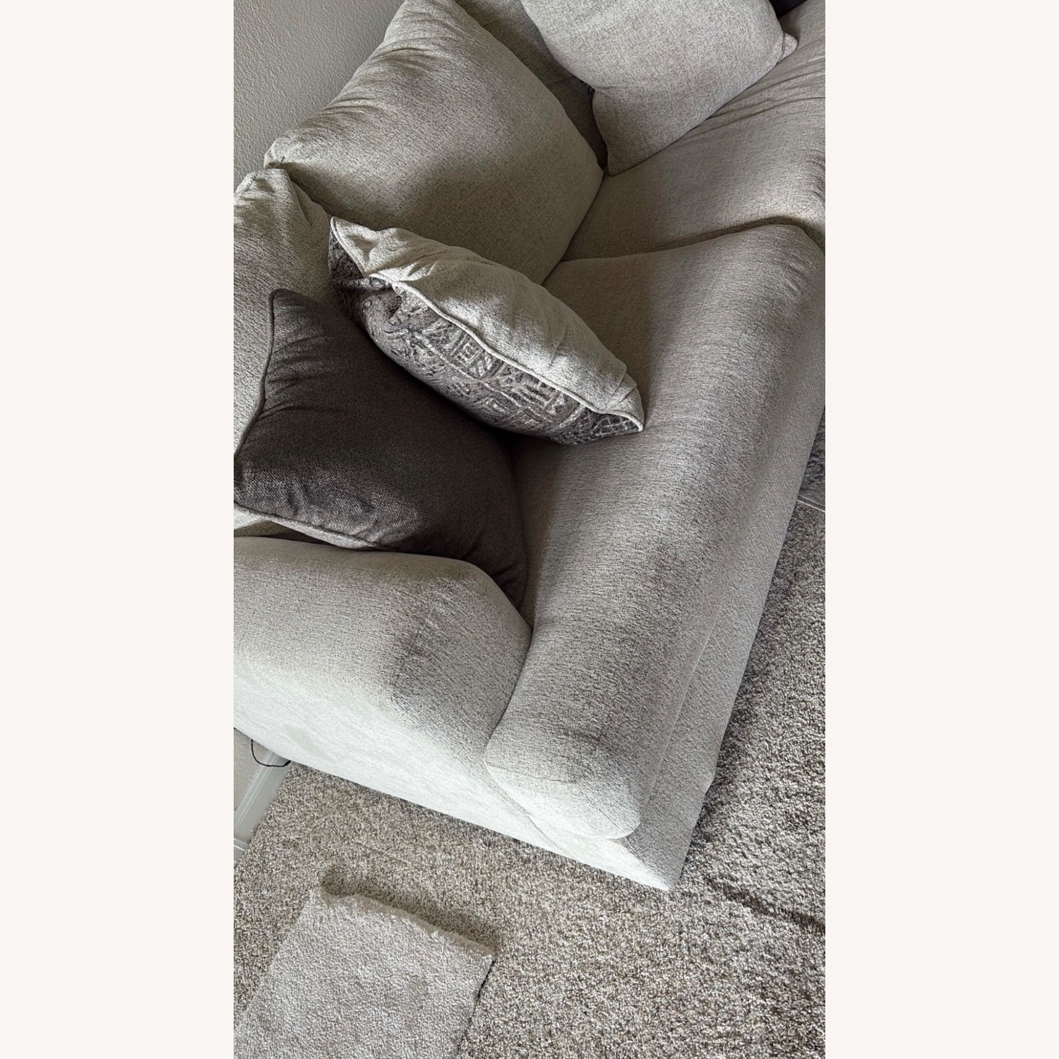 Ashley Furniture Light Gray 2 Piece Sectional - image-6