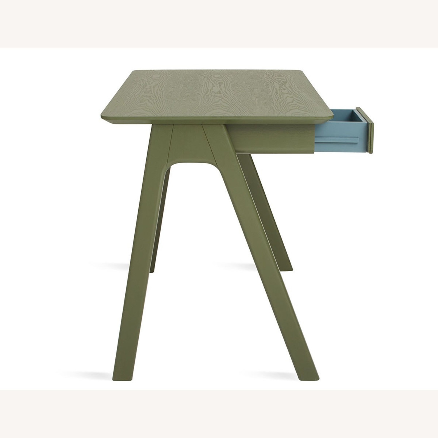 Blu Dot Stash Olive Wood Desk - image-5