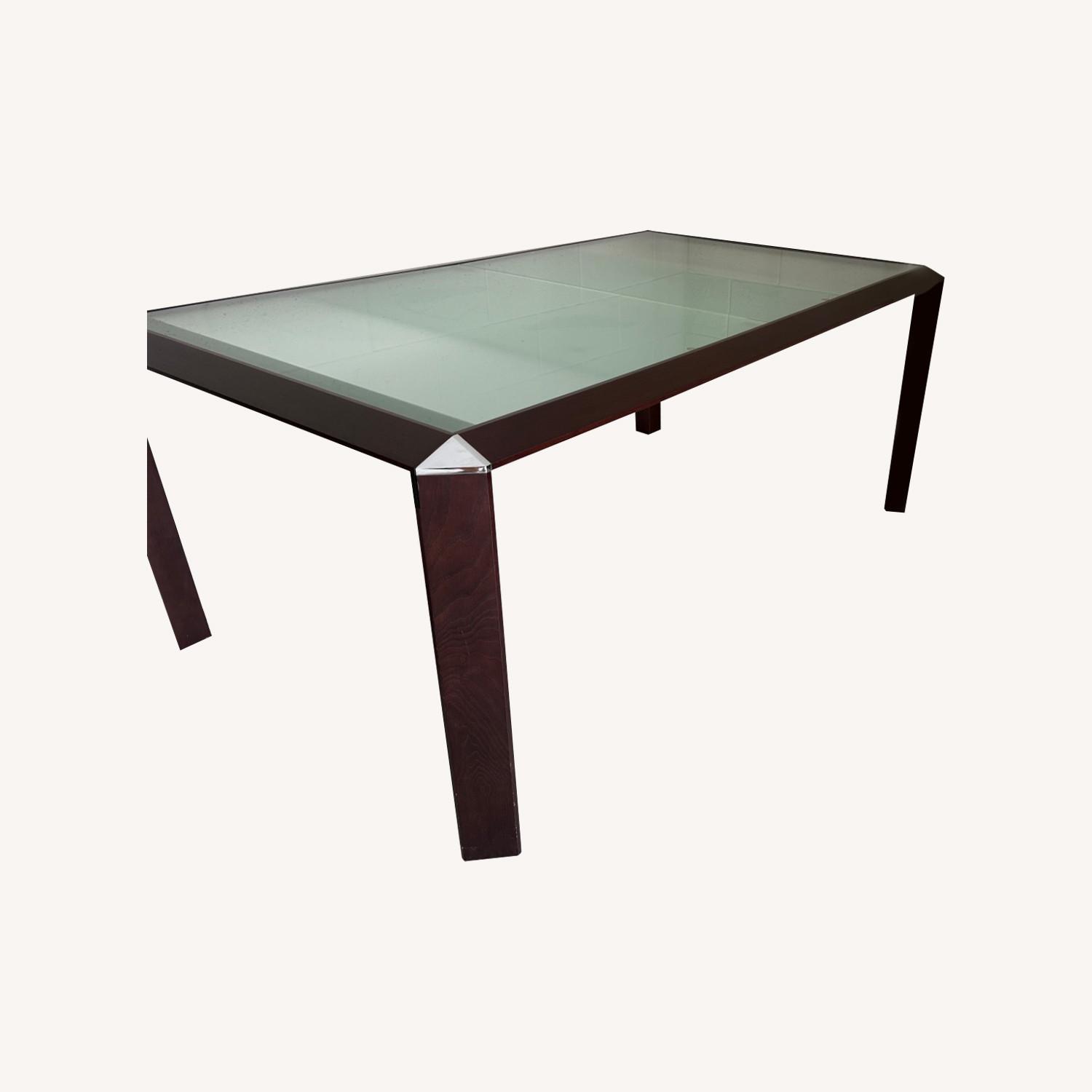 Roche Bobois Dark Brown Leather Dining Sets - image-0