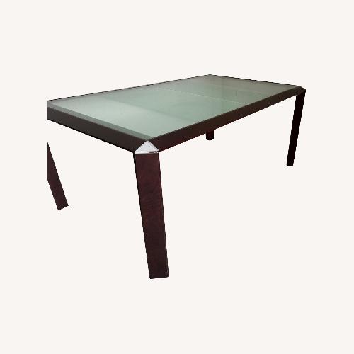 Used Roche Bobois Dark Brown Leather Dining Sets for sale on AptDeco