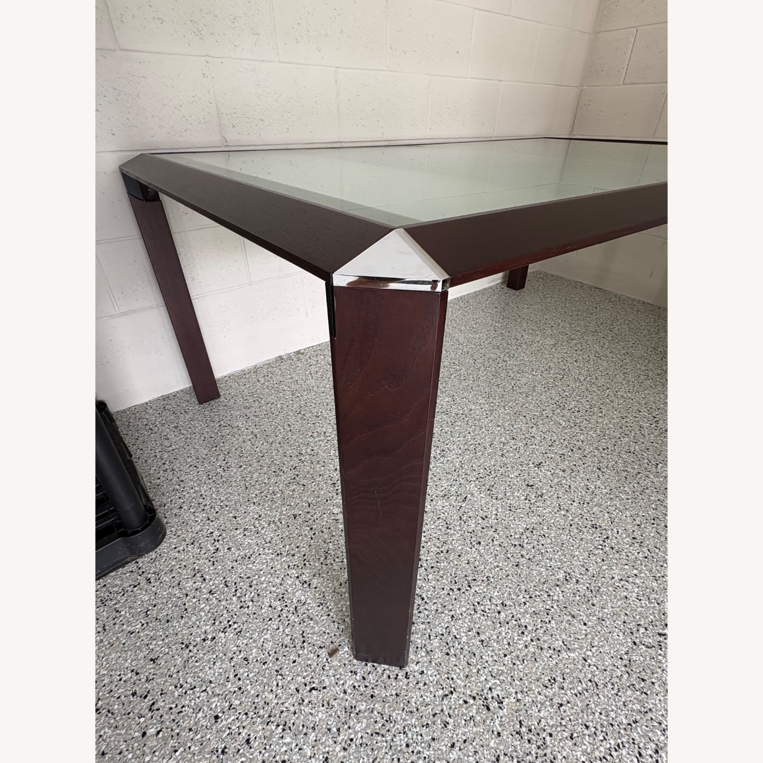 Roche Bobois Dark Brown Leather Dining Sets - image-5