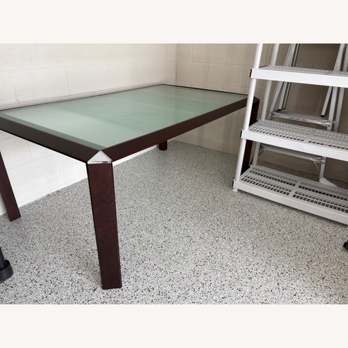 Used Roche Bobois Dark Brown Leather Dining Sets for sale on AptDeco