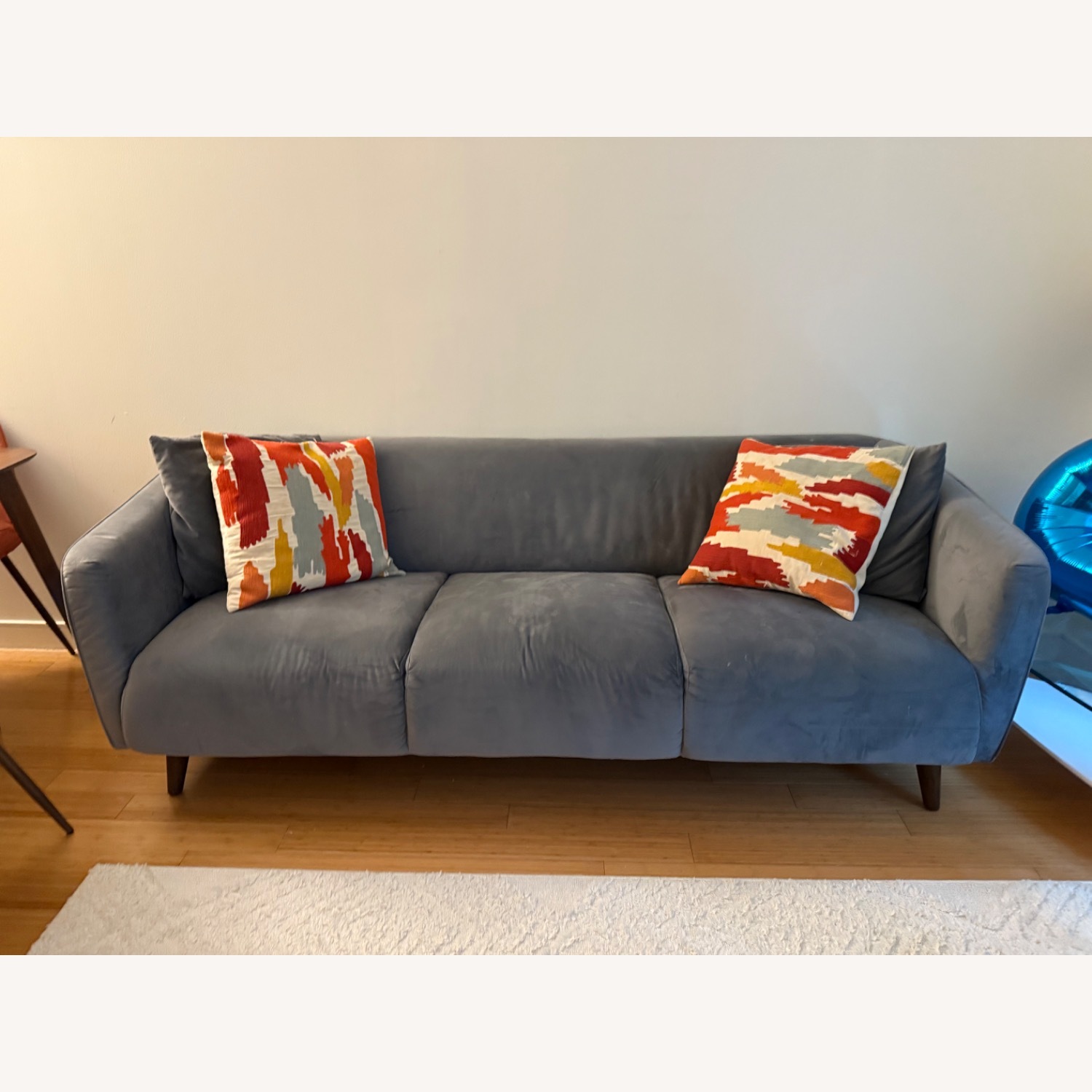 Apt2B Miles Dark Gray Art Deco Sofa   - image-1