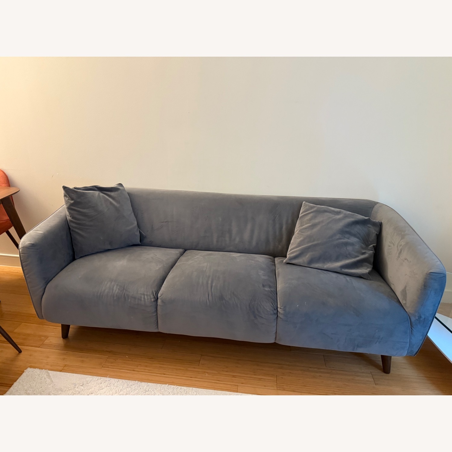 Apt2B Miles Dark Gray Art Deco Sofa   - image-2