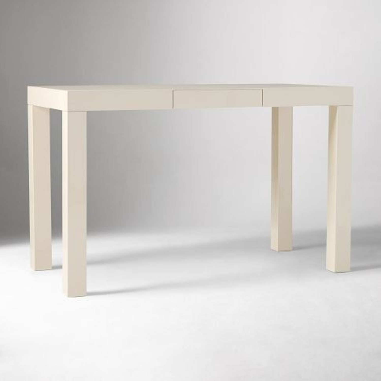 West Elm Parson White Desk - image-2