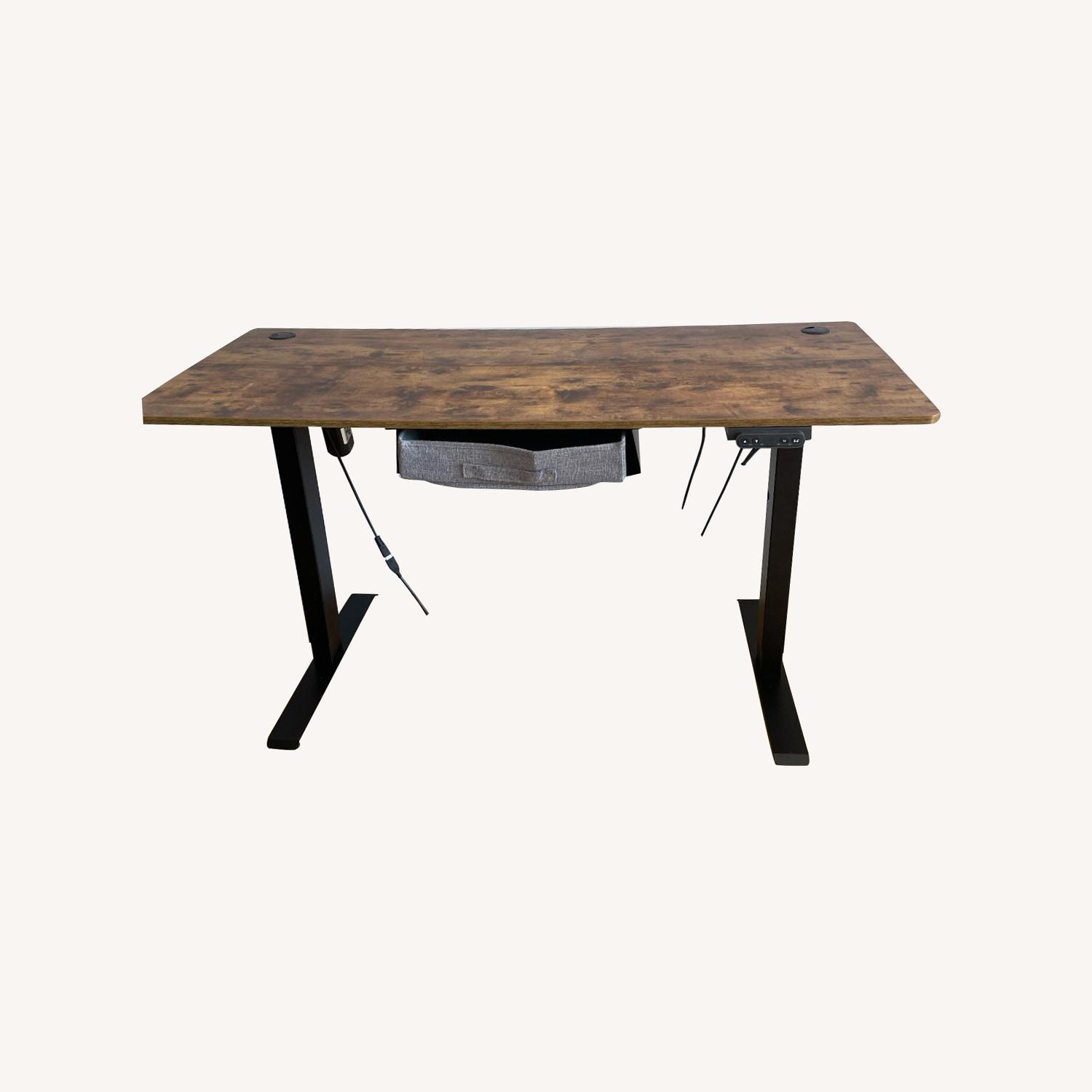 FEZIBO Adjustable Standing Desk with Drawer - image-0