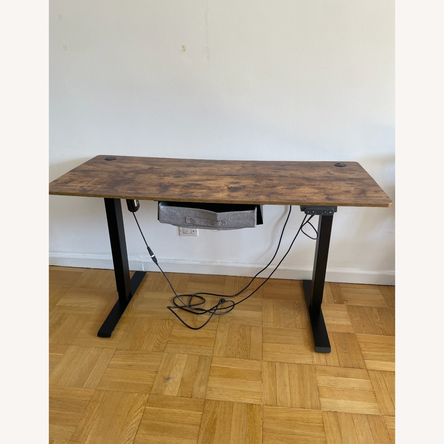 FEZIBO Adjustable Standing Desk with Drawer - image-1