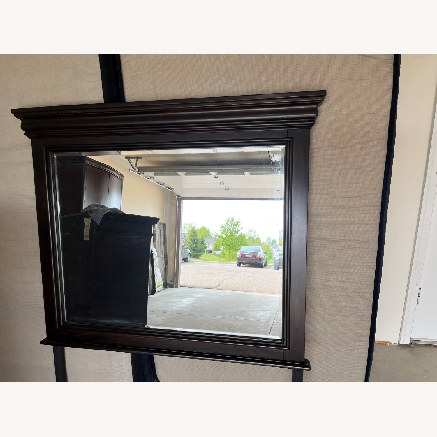 Ashley Furniture Venetian Dark Brown Wood Dresser - image-2