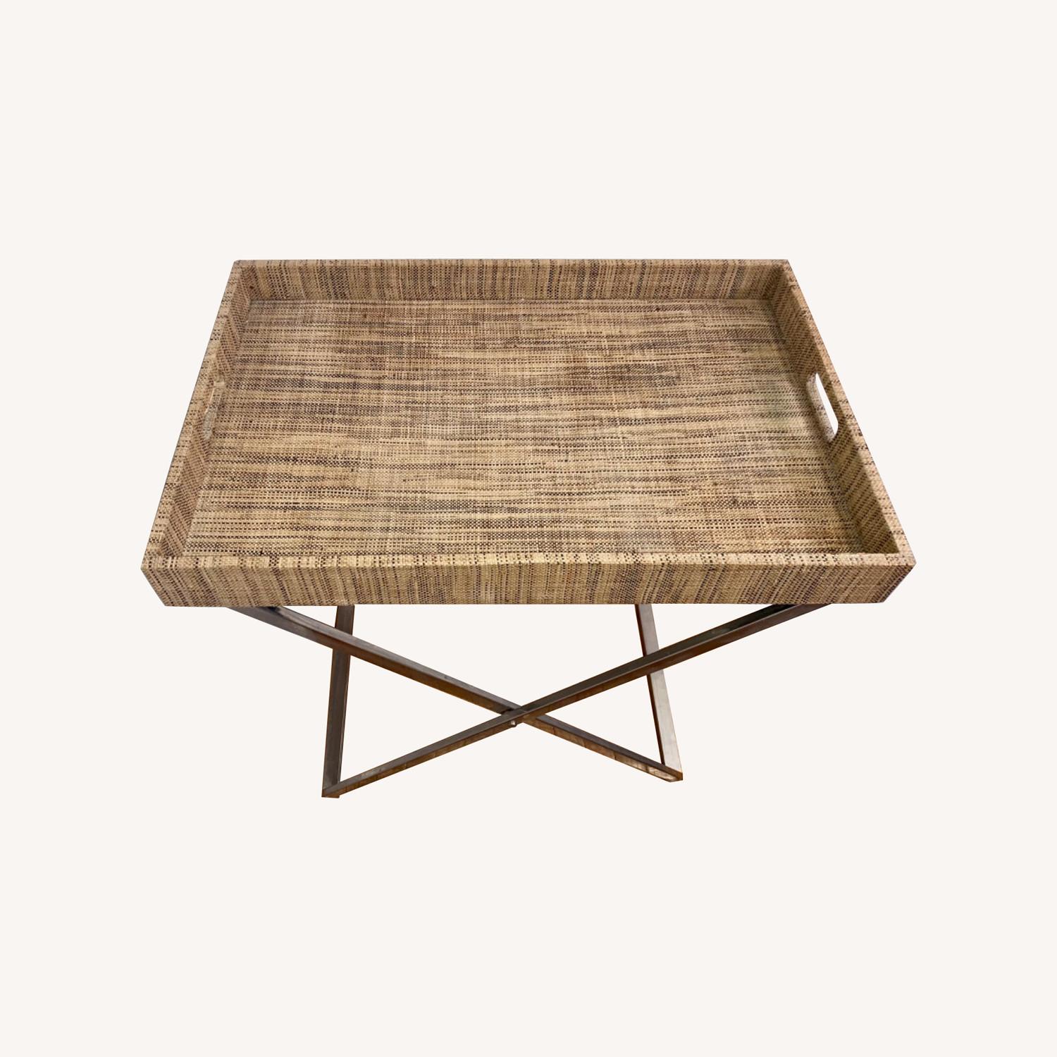 West Elm Butler Tray Tables - image-0