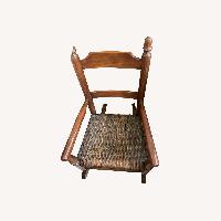 Dark Brown Wood Play Rocking Chair