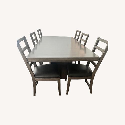 Used Riverside Furniture Dark Gray Wood Dining Sets for sale on AptDeco