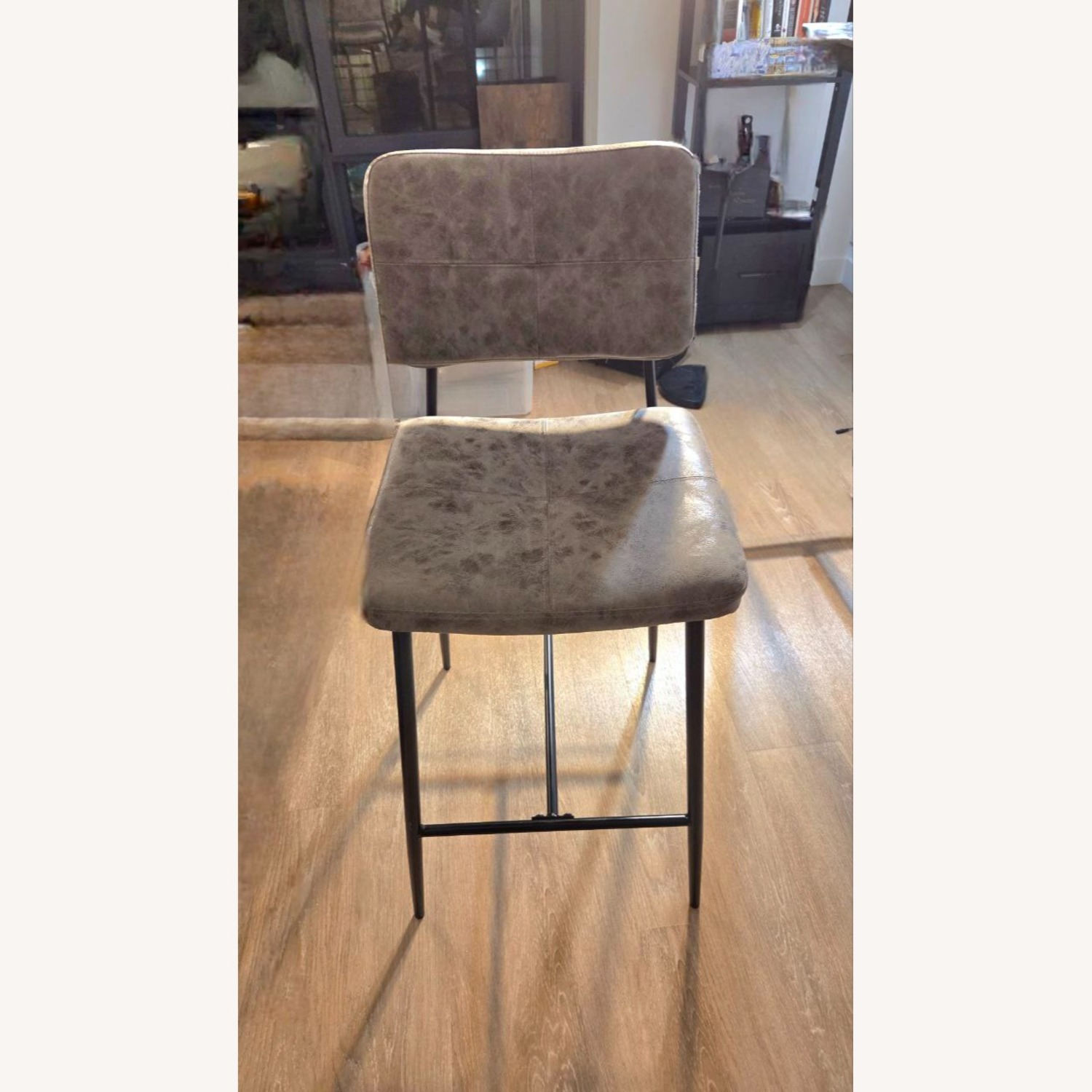 HomeRoots Light Brown Stool - image-1