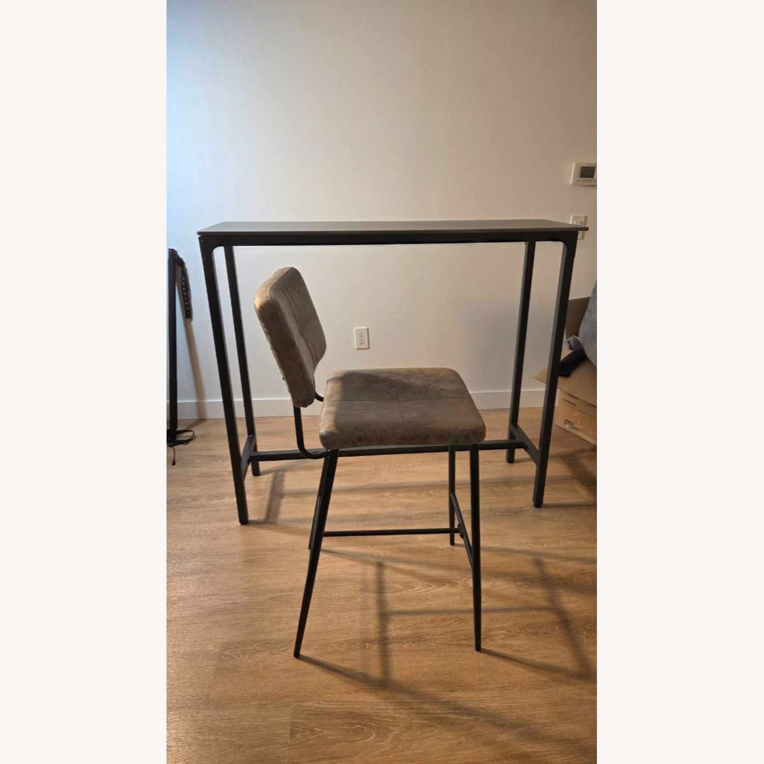 HomeRoots Light Brown Stool - image-2