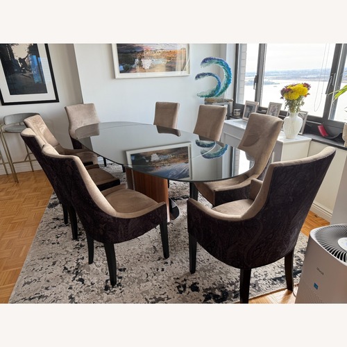 Calligaris Duca Extendable Dining Table Set - AptDeco