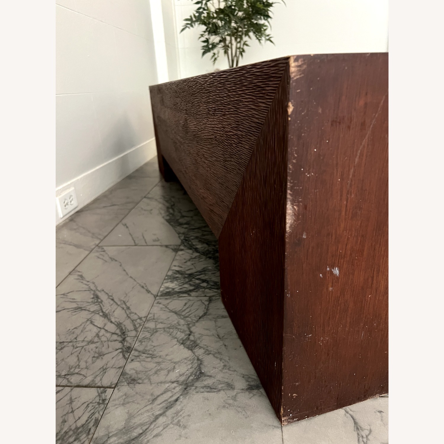 80s Milo Baughman–Style Monolithic Coffee Table - image-4