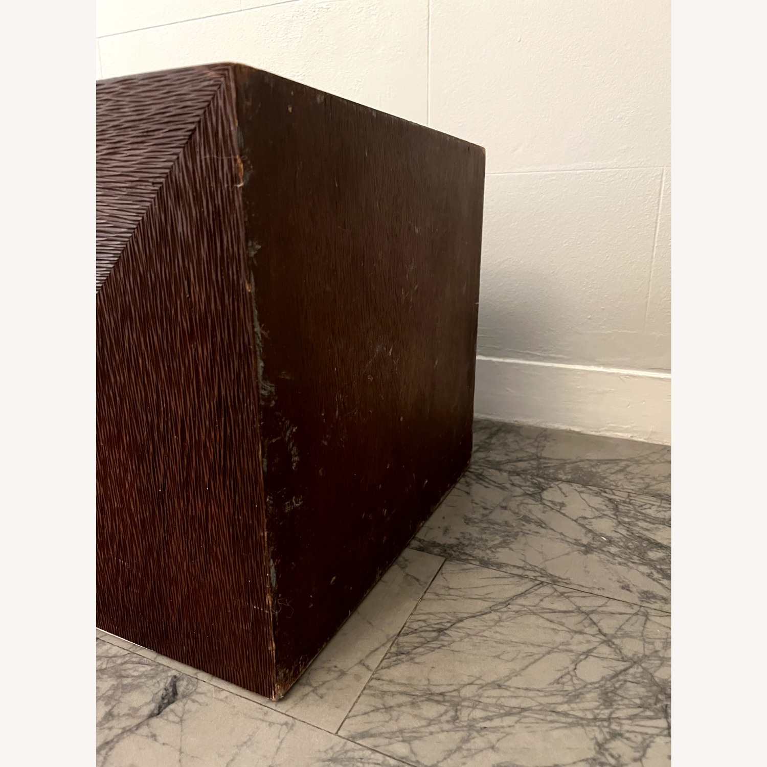 80s Milo Baughman–Style Monolithic Coffee Table - image-7