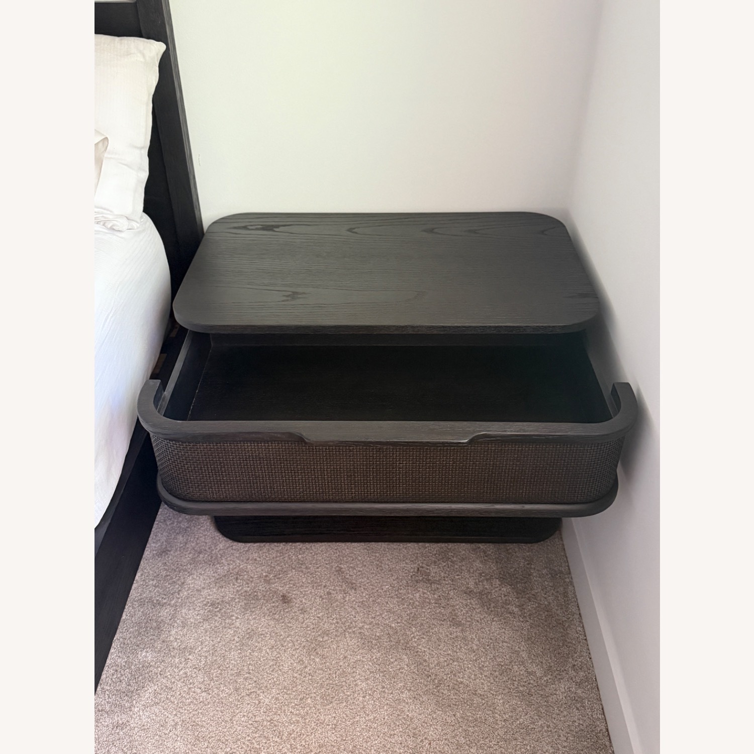 Restoration Hardware Trieste Open Nightstand - image-3