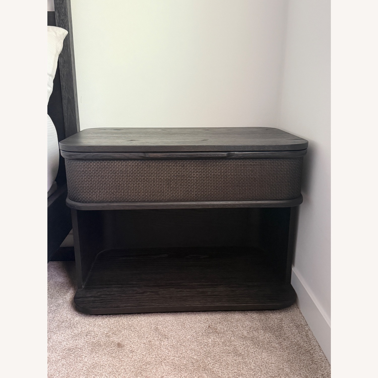 Restoration Hardware Trieste Open Nightstand - image-2