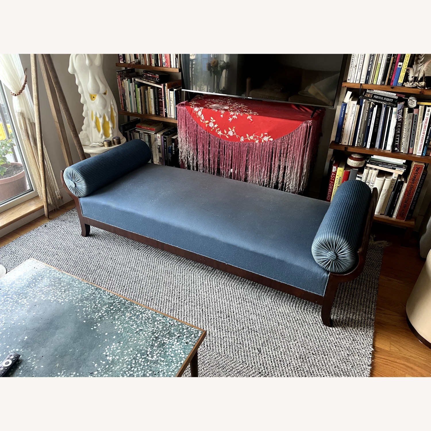 Vintage/Antique Swedish Daybed 1920s - Mahogany - image-7