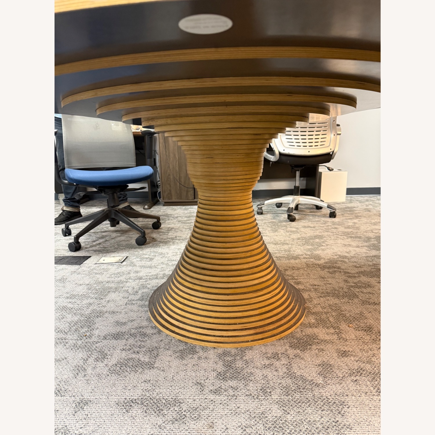 Restoration Hardware Stack 50 Wood Dining Table - image-3