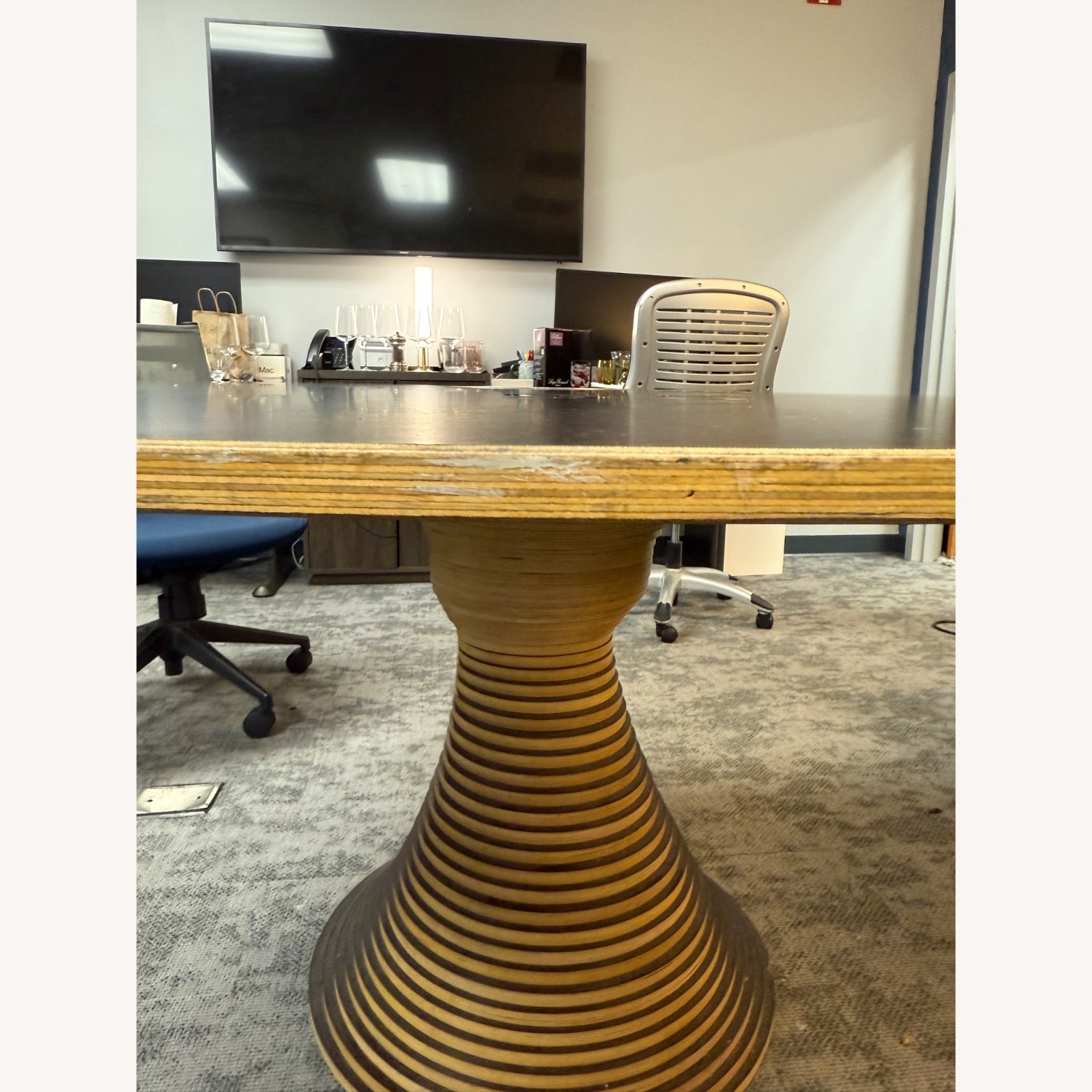 Restoration Hardware Stack 50 Wood Dining Table - image-7