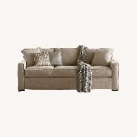 Macy's Radley 86" Light Brown Fabric 3+ Seater Sofa