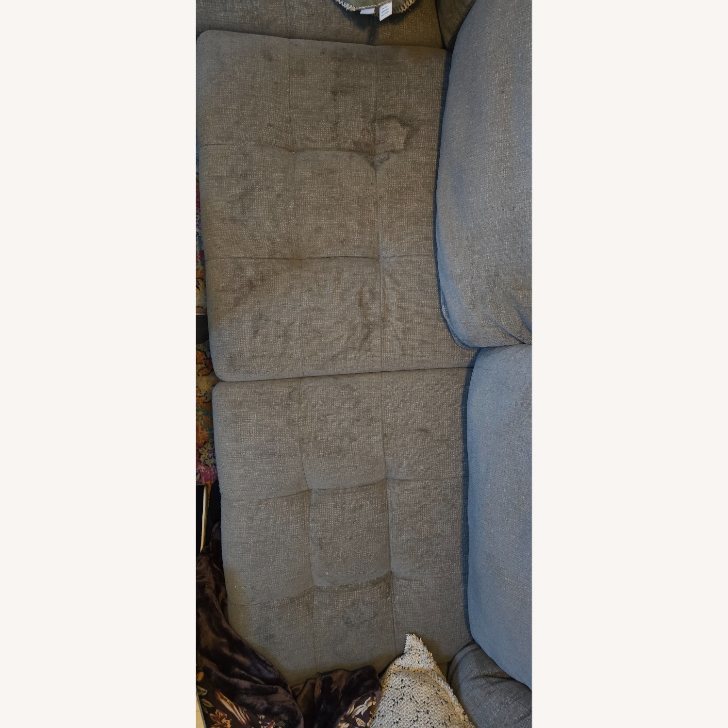 Sheridan Square Gray 3 Pc Sleeper Sectional - image-6