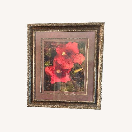 Used Framed Floral Artwork for sale on AptDeco