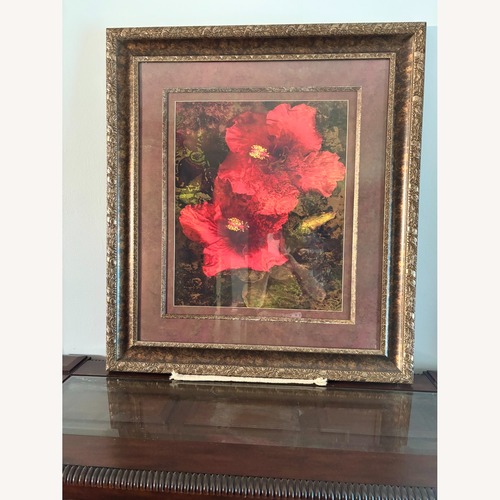 Used Framed Floral Artwork for sale on AptDeco