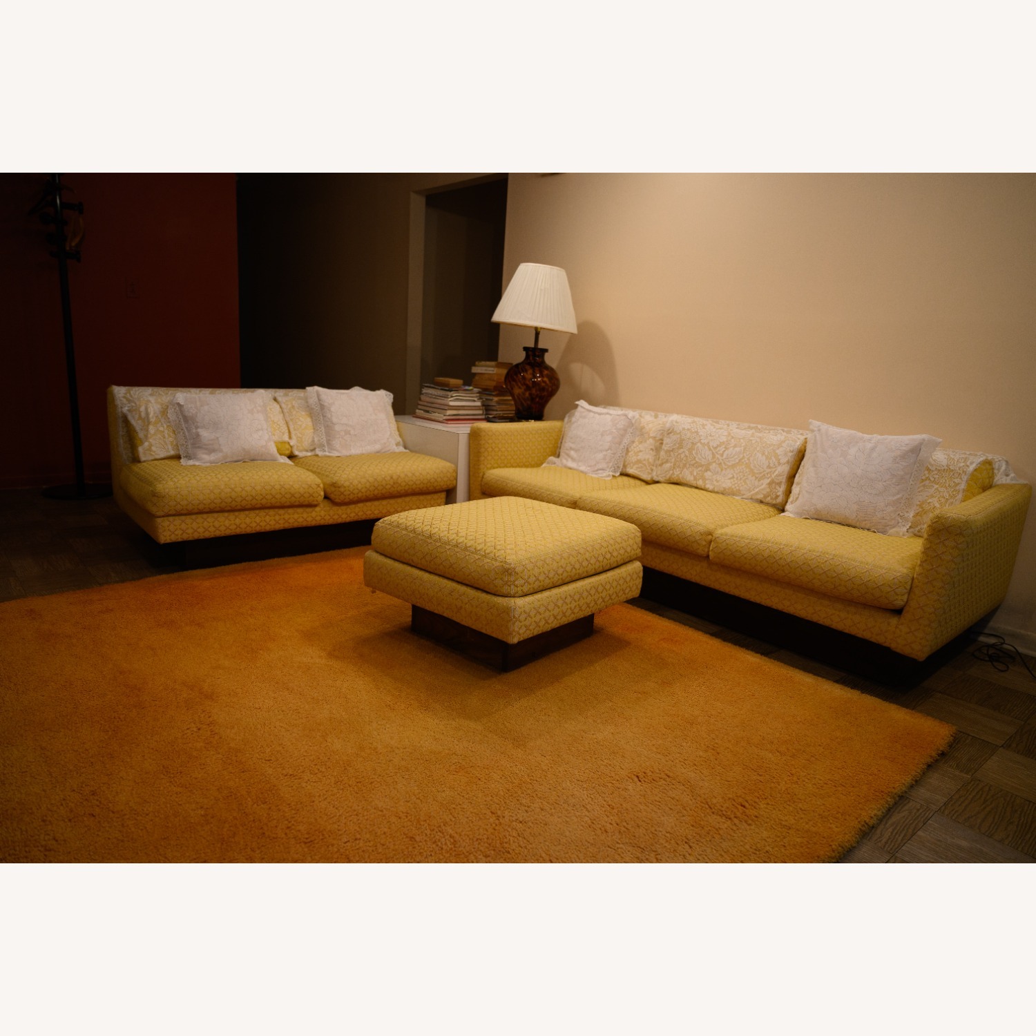2 Piece Sectional Sofa with Ottoman and Side Table - image-4