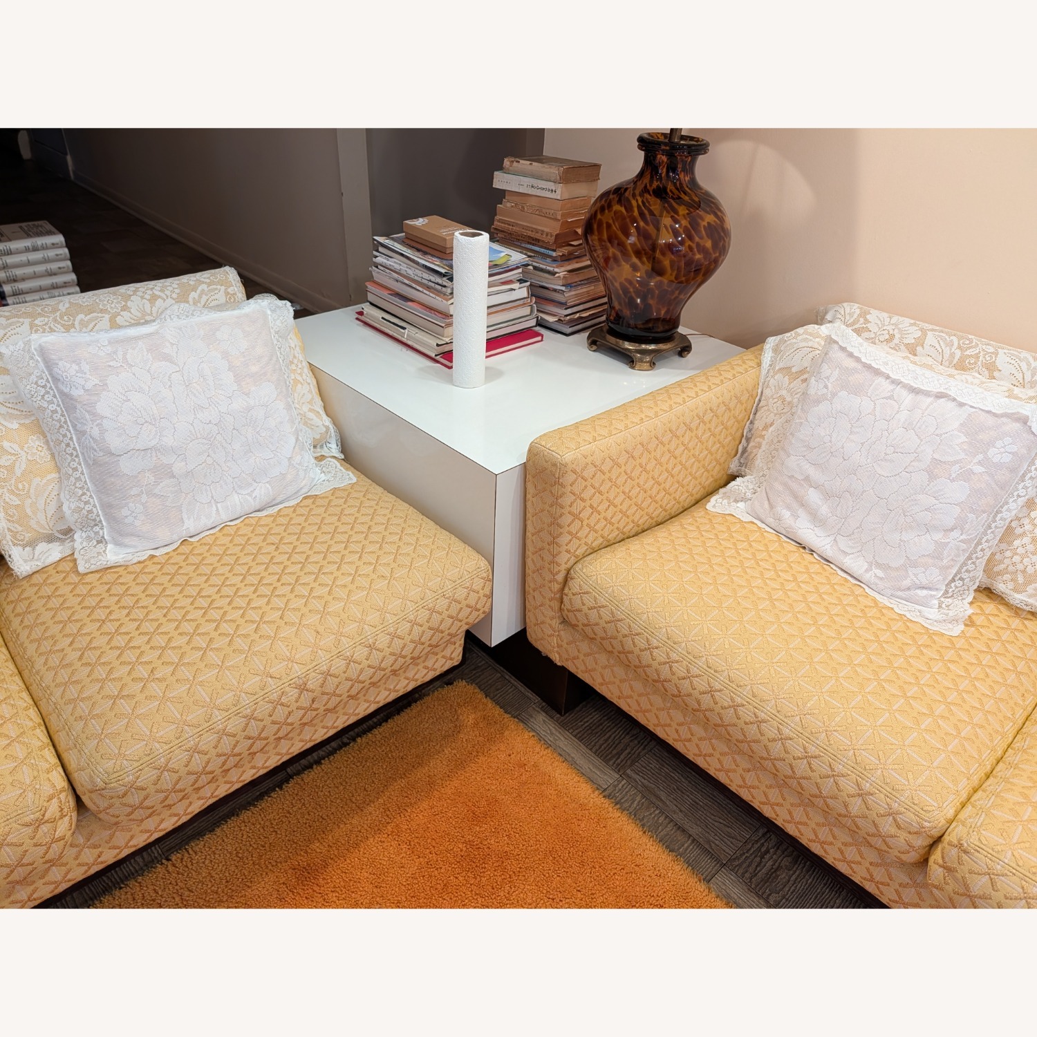 2 Piece Sectional Sofa with Ottoman and Side Table - image-7