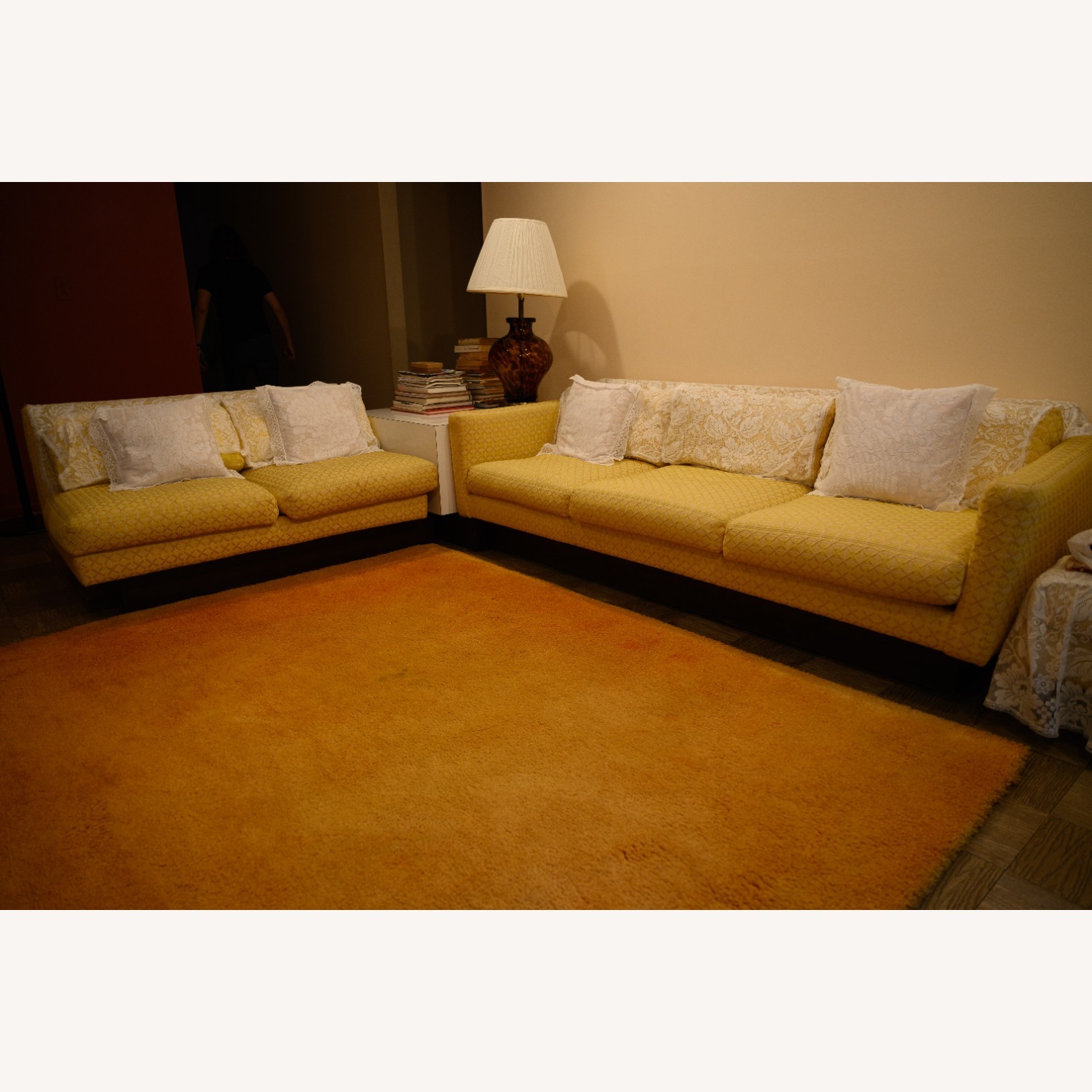 2 Piece Sectional Sofa with Ottoman and Side Table - image-3