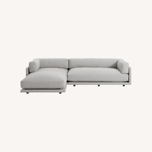 Used Blu Dot Sunday Small Sofa With Chaise for sale on AptDeco