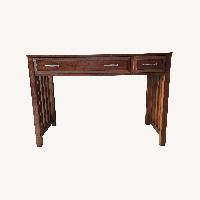 Liberty Furniture Dark Brown Wood Desk