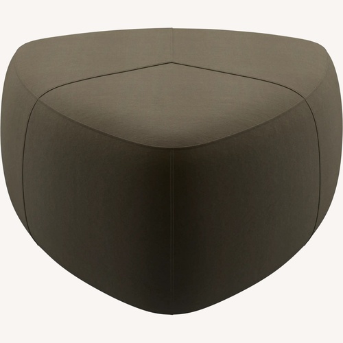 Used BoConcept Bermuda Footstool Dusty Brown Cotton for sale on AptDeco
