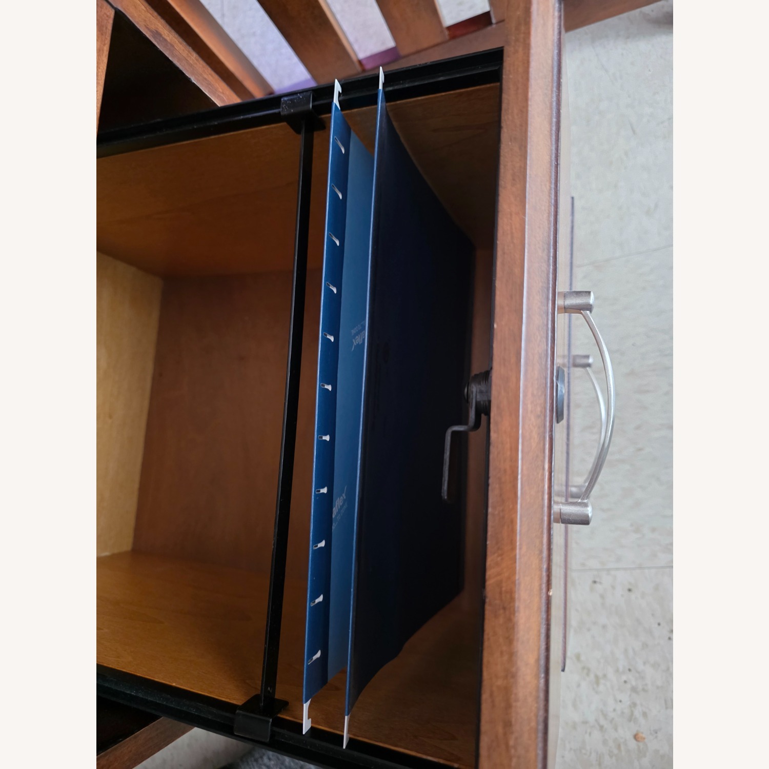 Liberty Furniture Dark Brown Desk - image-3