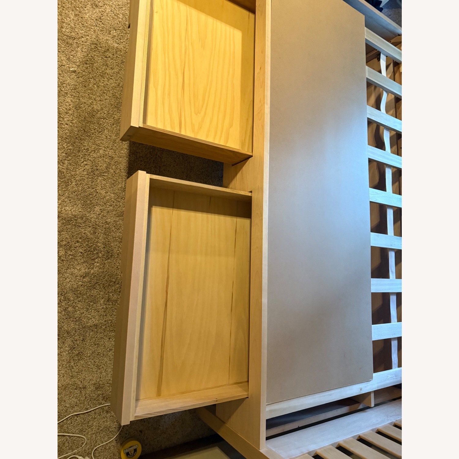 Gat Creek Natural Wood Twin Bed - image-3