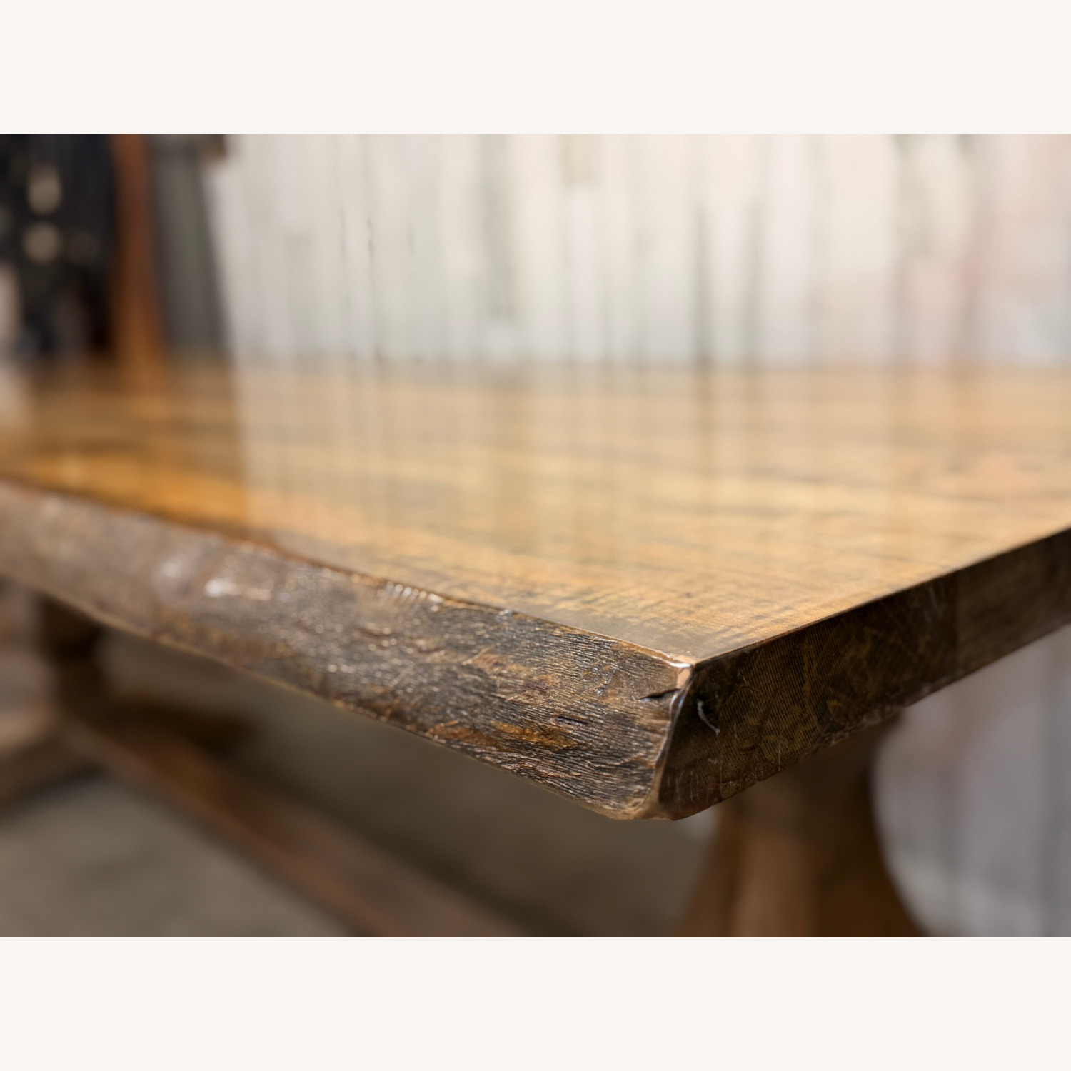 Bassett Maple Dining Table with 10 Chairs - image-8