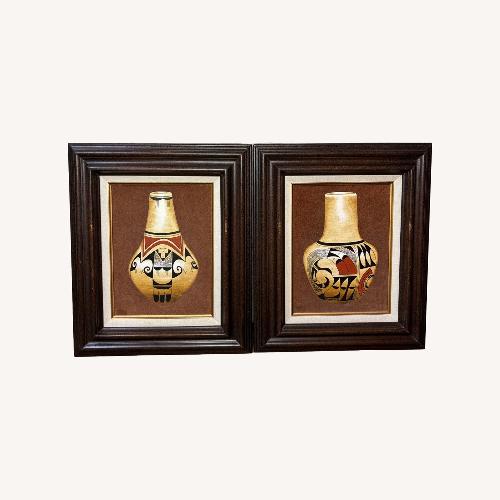 Used Erv Johnson Hopi Acrylic Painting Set for sale on AptDeco